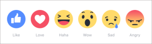 facebook reactions buttons