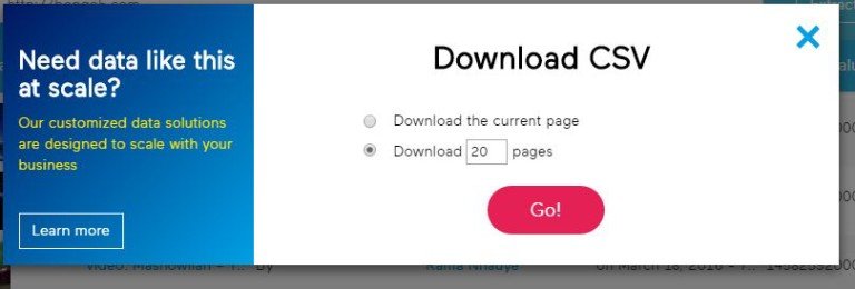 Extract Data From Multiple Pages Into CSV Simplified Web Scraping