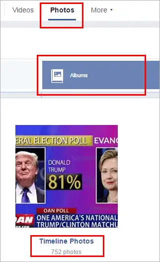 DonaldvTrump Facebook page