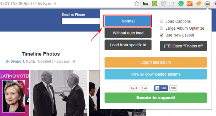 How To Download Entire Facebook Photo Albums Of Friends Or Pages Simplified Web Scraping